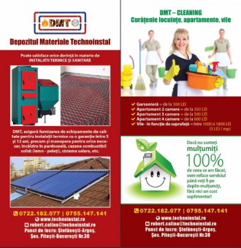 Servicii de curatenie la domiciliu